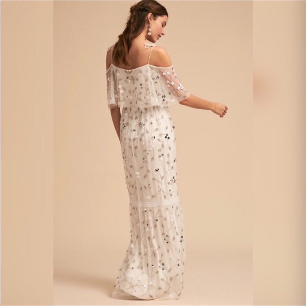 BHLDN Faye Dress by Adrianna Papell - Picture 4 of 8